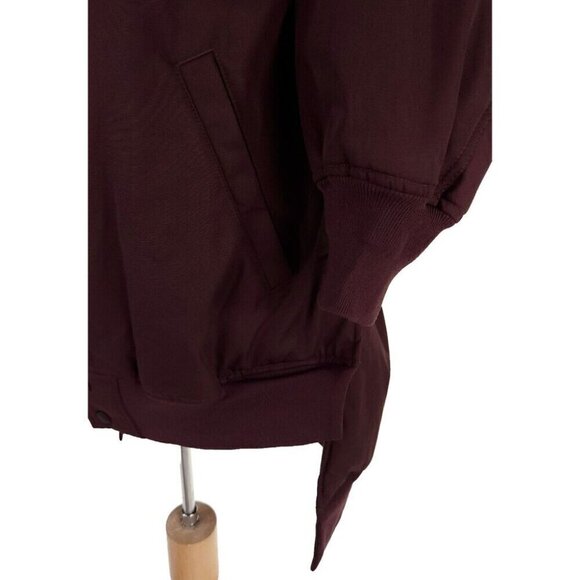 Y-3 Yohji Yamamoto Ch2 Gfx Bomber Jacket XS Mens Burgundy YS Adidas NWT - Picture 7 of 16